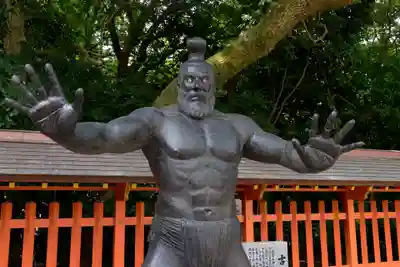 住吉神社の像