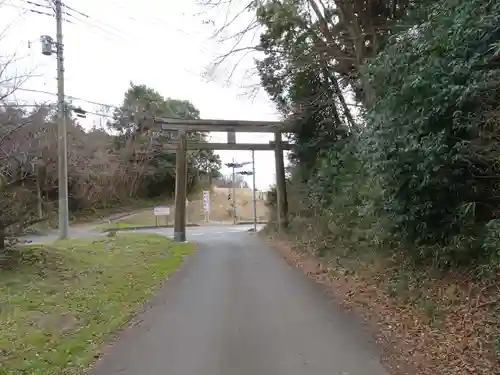 胎安神社の鳥居