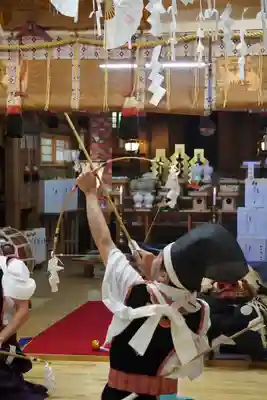 尻岸内八幡神社のお祭り