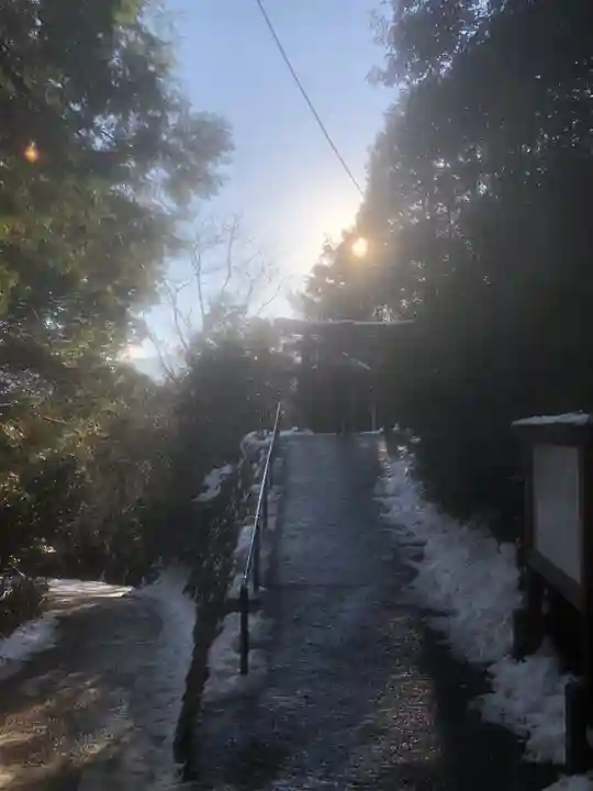 サムハラ神社 奥の宮の鳥居