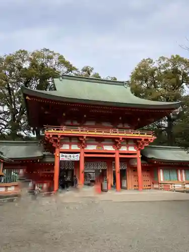 武蔵一宮氷川神社の山門