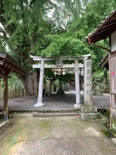 長谷寺の鳥居