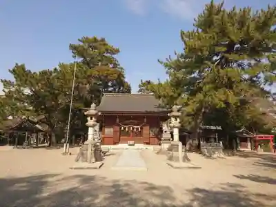 榎前八劔神社の本殿・本堂