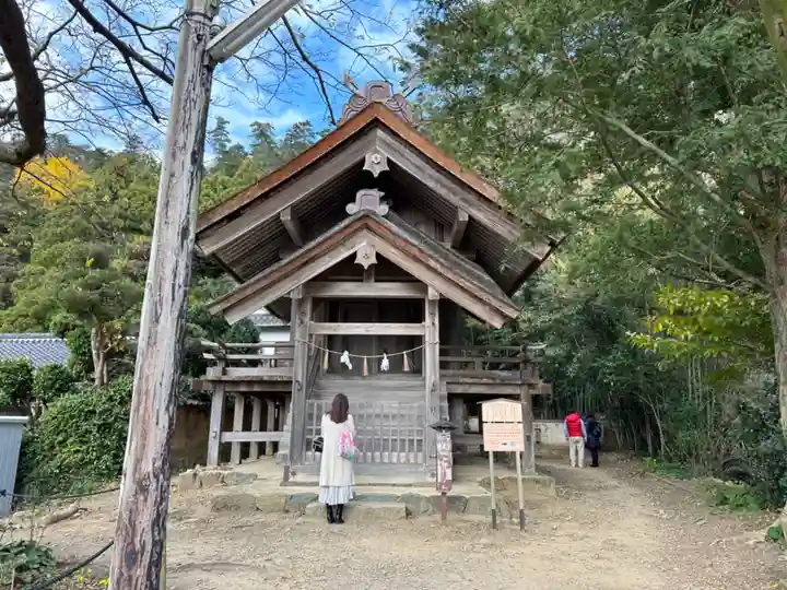 神魂伊能知奴志神社の本殿・本堂