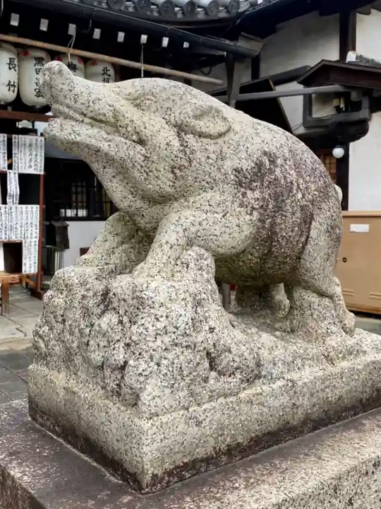 摩利支天堂 禅居庵の狛犬