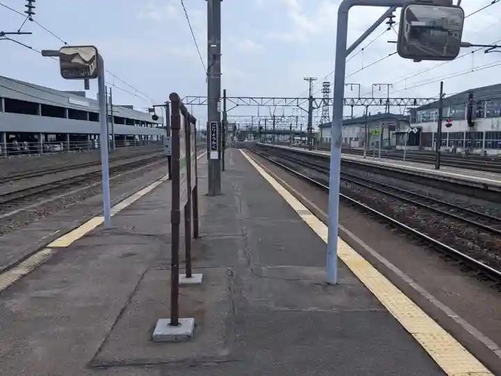 亀田八幡宮の周辺