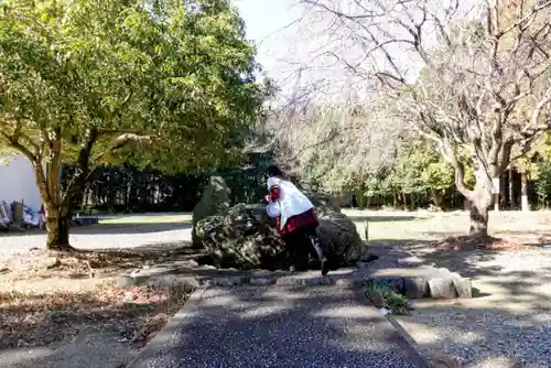 平川神明宮の手水舎