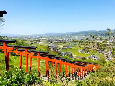 浮羽稲荷神社の鳥居