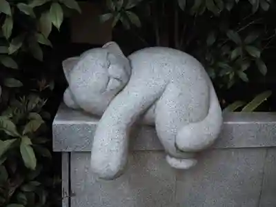 荻窪白山神社の狛犬