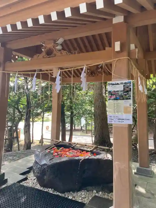 千歳神社の手水舎