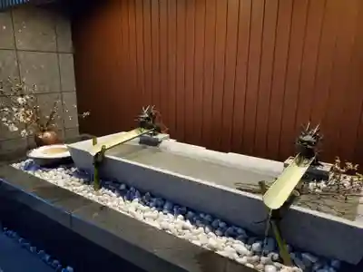 小野八幡神社の手水舎