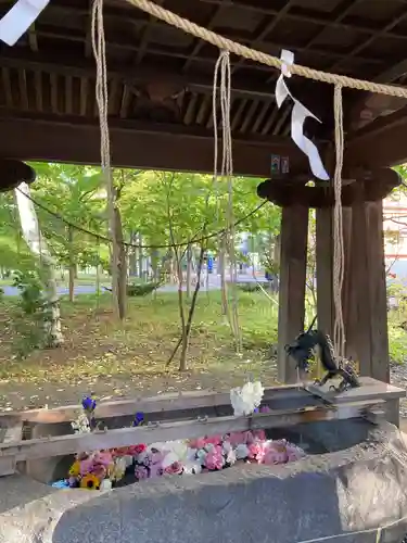 彌彦神社　(伊夜日子神社)の手水