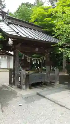 冨士御室浅間神社の手水舎