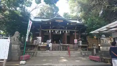 中目黒八幡神社の本殿・本堂