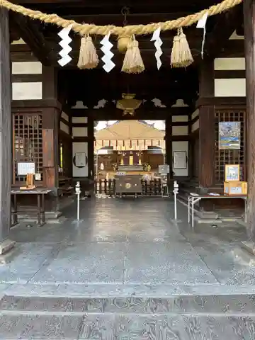 誉田八幡宮の本殿・本堂