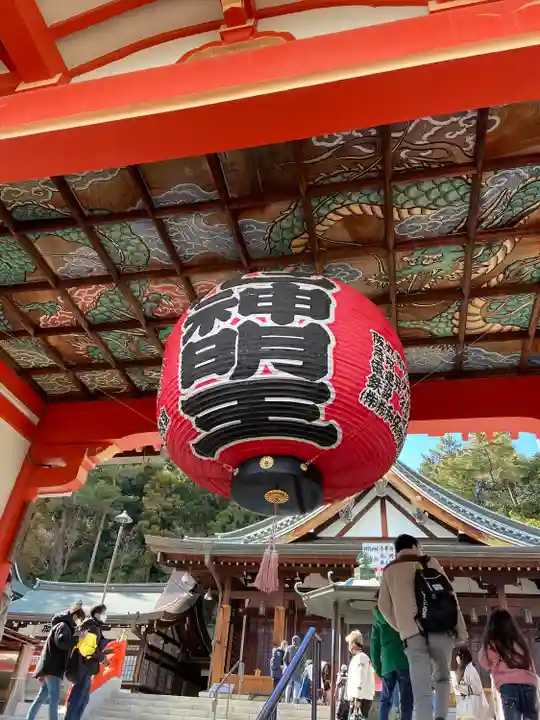 門戸厄神東光寺の山門・神門