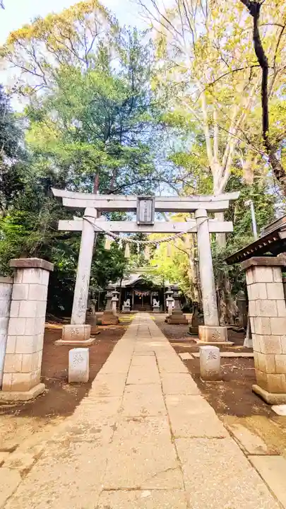 七百餘所神社 の鳥居