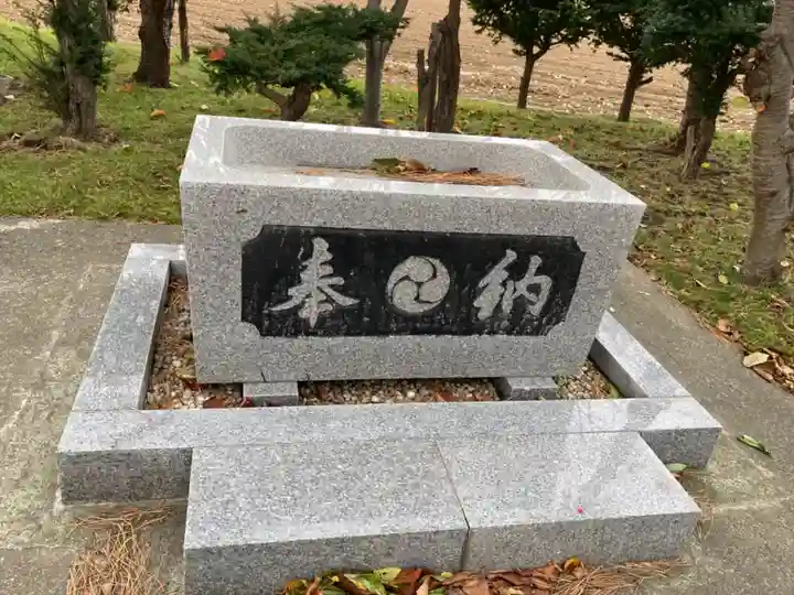 十軒神明宮の手水舎