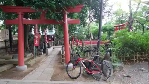 世田谷八幡宮の鳥居