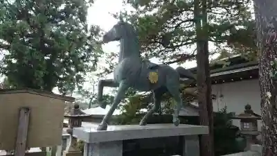 櫻山八幡宮の狛犬