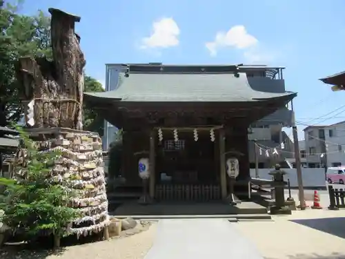 秋葉神社の本殿・本堂