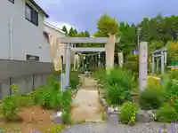 髙帝龍王龍神社(白山宮末社)の鳥居