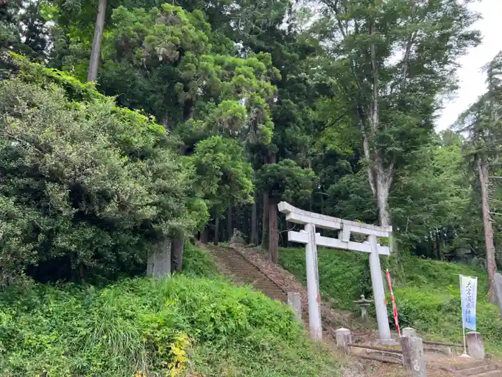大宮温泉神社の鳥居