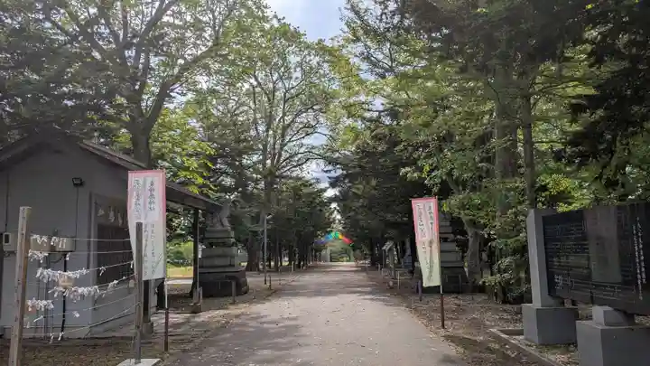 東神楽神社の景色