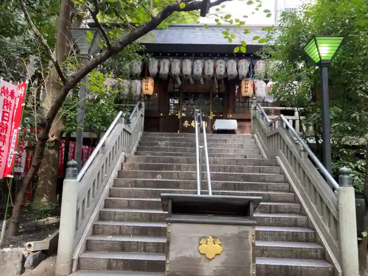 朝日神社の本殿・本堂