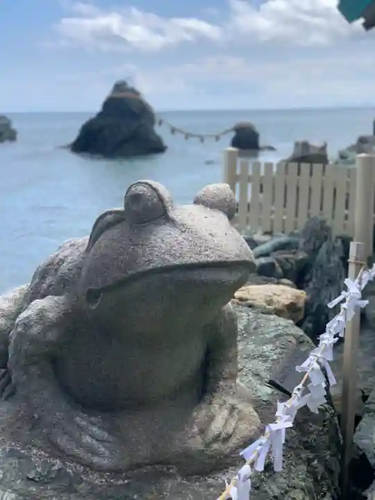 二見興玉神社の狛犬