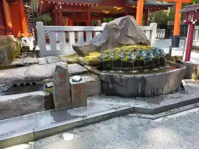 箱根神社の手水舎