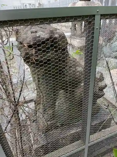 宿院頓宮の狛犬