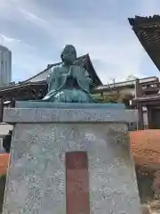 増上寺の像