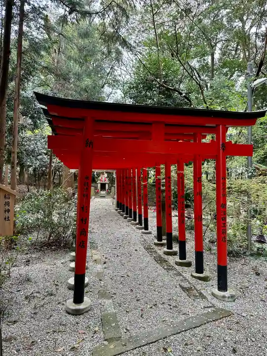 鴨都波神社の鳥居