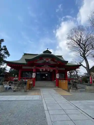 呉服神社の本殿