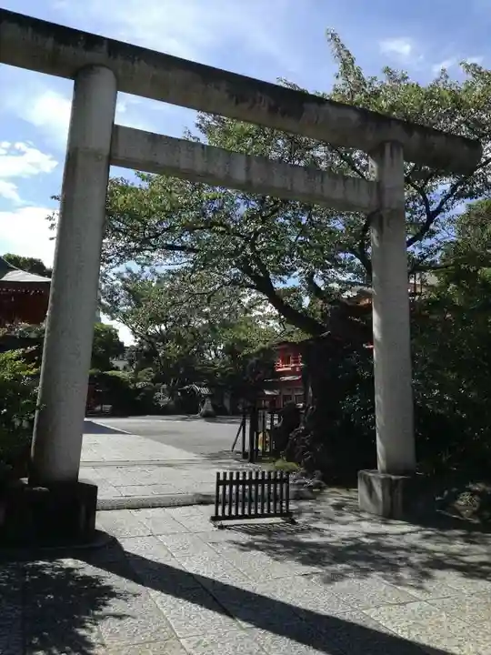 千葉神社の鳥居