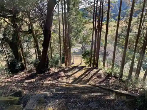 山神社の景色