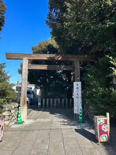 伊勢神社の鳥居