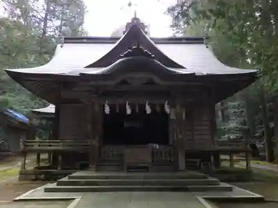 日吉神社の本殿・本堂
