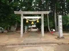 三河総社の鳥居