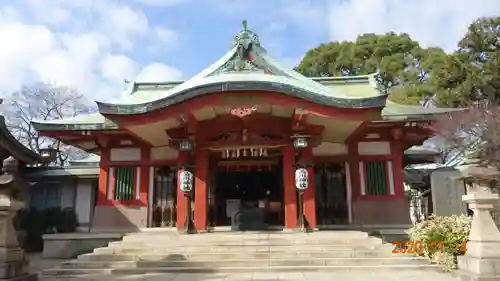 品川神社の本殿・本堂