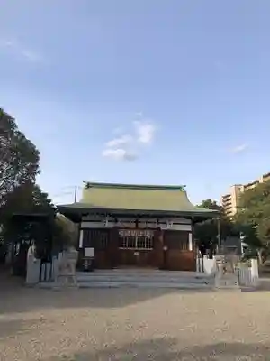 産土神社の本殿・本堂