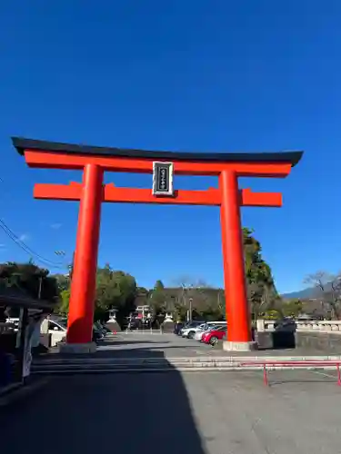 富士山本宮浅間大社の鳥居