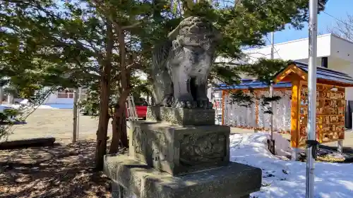 錦山天満宮の狛犬