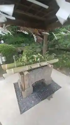 貫井神社の手水舎