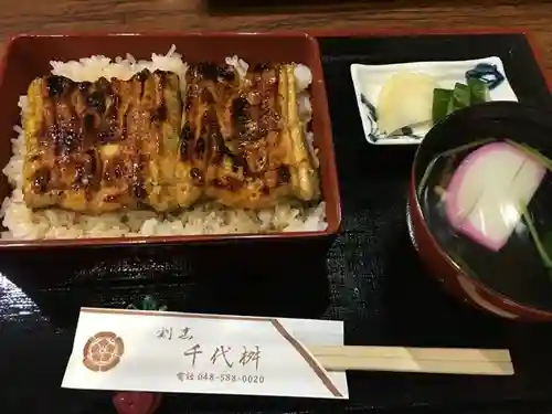 妻沼聖天山歓喜院の食事