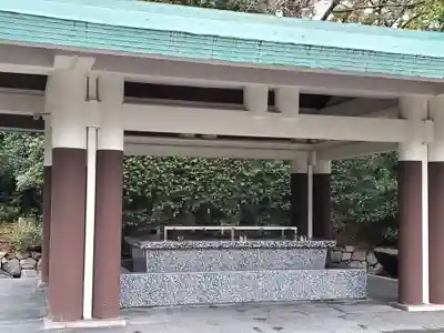 福岡縣護國神社の手水舎
