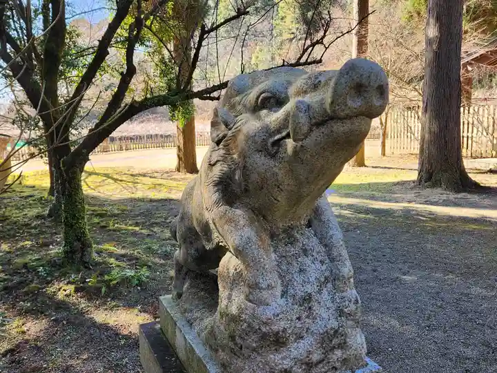 和気神社の狛犬
