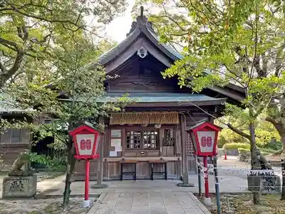 菊池神社の本殿