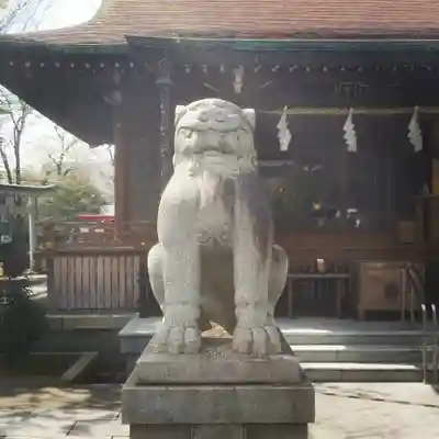 鎧神社の狛犬